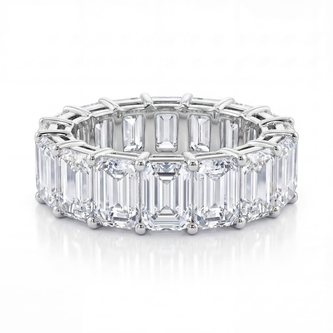 6.50ct TW Lab-Grown Diamond Eternity Ring