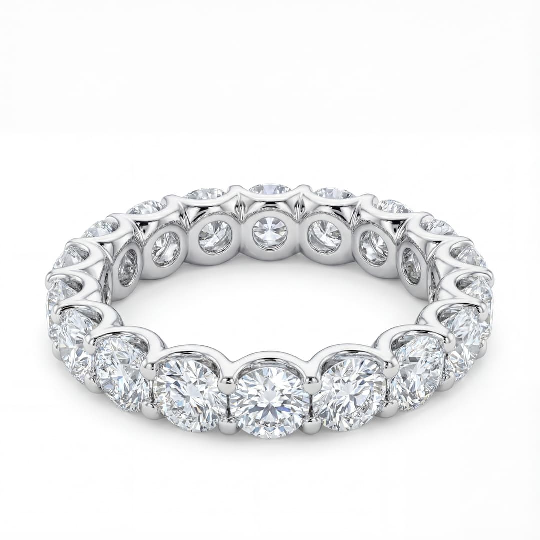 3.20ct TW Lab-Grown Diamond Eternity Ring